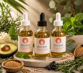 Hair Tonic Oil 2 oz. Bottle