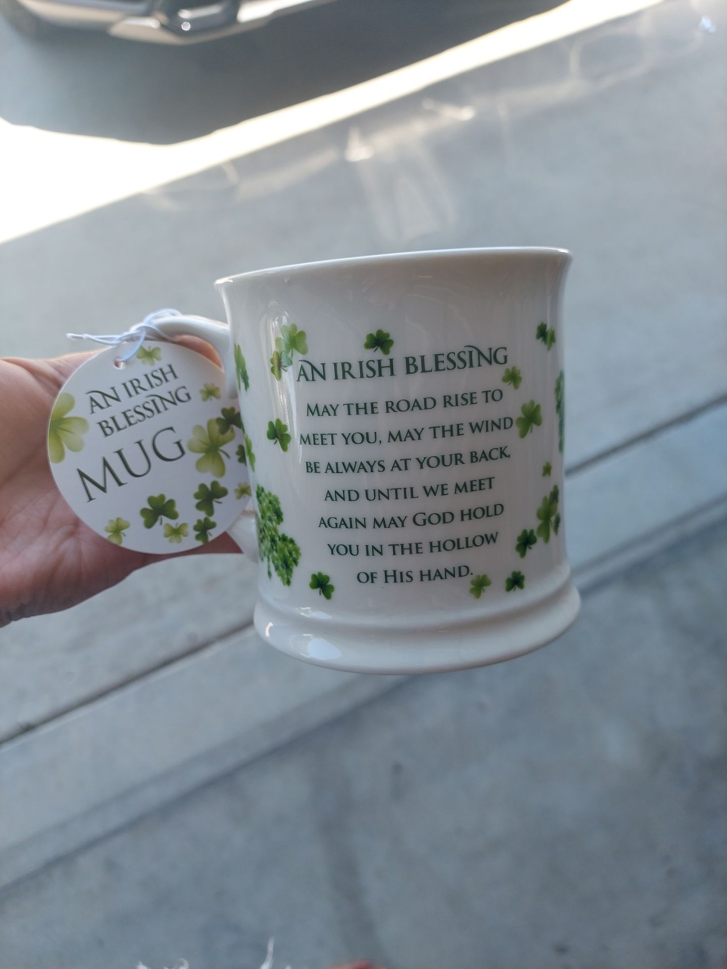 Irish Blessing Mug