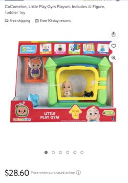 CoComelon, Little Play Gym Playset, Includes JJ Figure, Toddler Toy