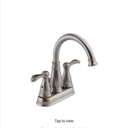 NEW Delta Porter 4-inch Faucet Brushed Nickle Finish