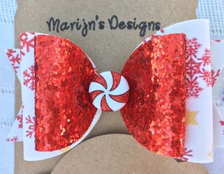 Christmas bows - Handmade