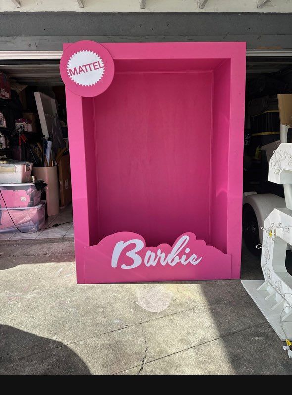 Barbie Box For Party Decor.