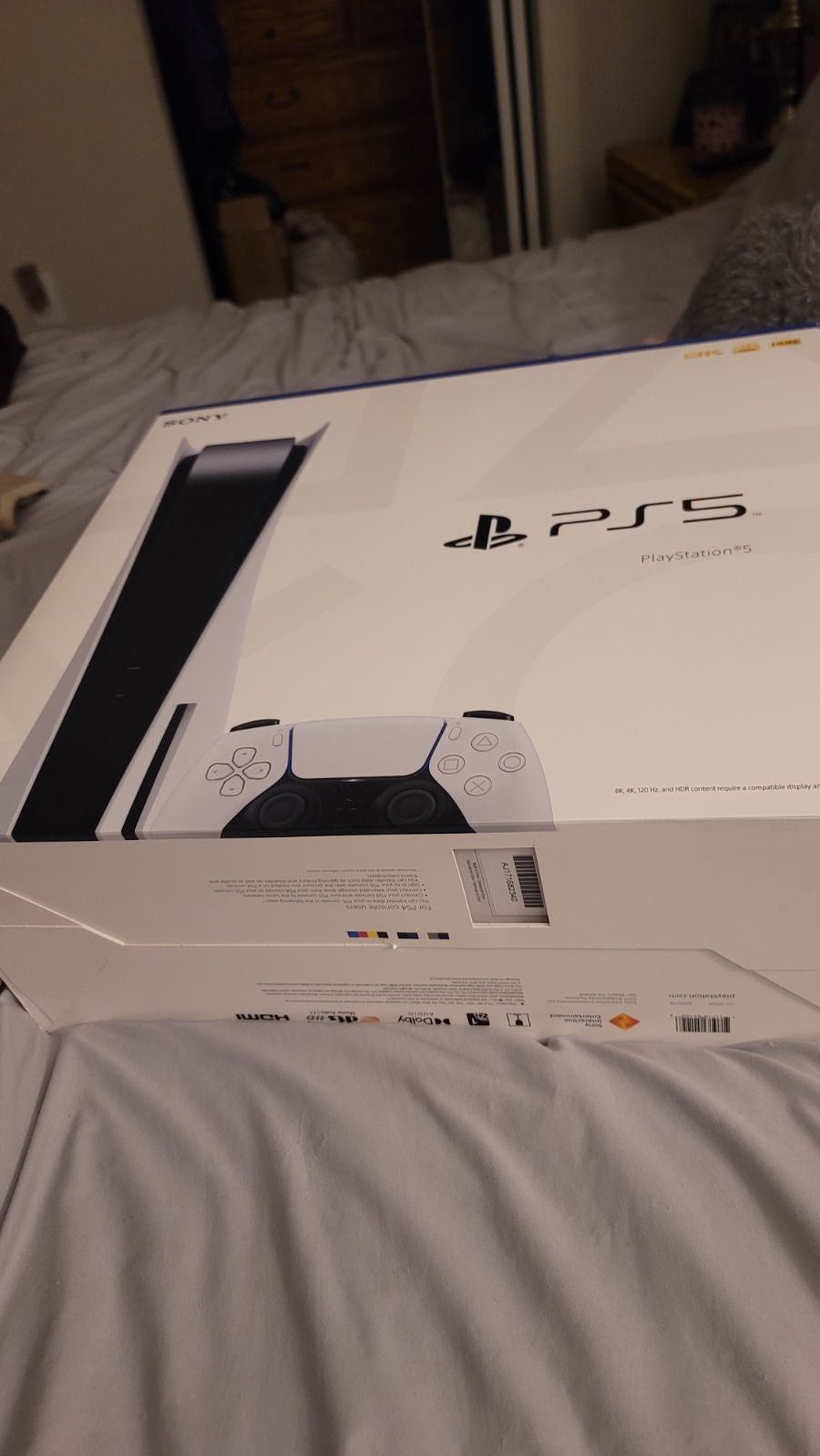 Sony PS5 PlayStation 5 Blu-Ray Disc Edition