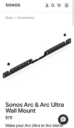 Sono Arc Wall Mount