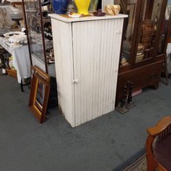 Vintage 1920s Original Shabby Cabinet From Old Fresno Farm House