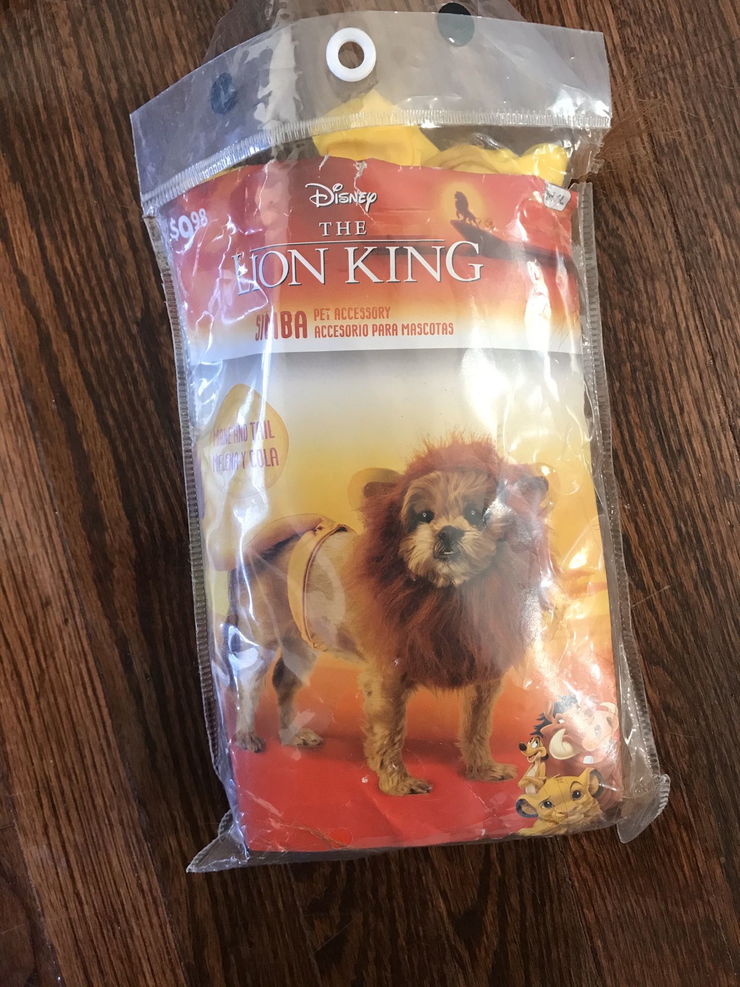 Dogs costume Lion King (SIMBA)