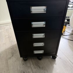 TOPSKY 5 Drawer Mobile Cabinet with casters