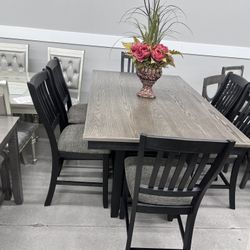 7pc Counter Height Set ✨ Easy Financing Available ✨ No Credit Needed 