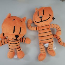 Dog man's Petey & Li'l Petey Plushies