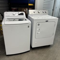 Washer & Dryer.