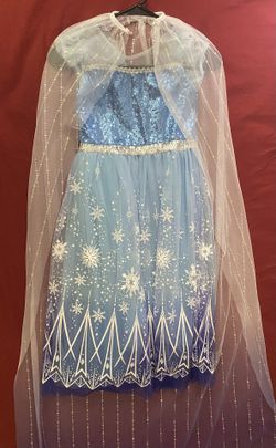 Halloween Frozen Dress Girls 7-8