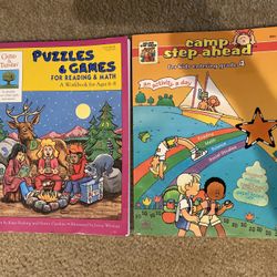 Vintage Puzzles & Games and Camp Step Ahead Workbooks