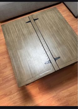 Brown Storage Coffee table