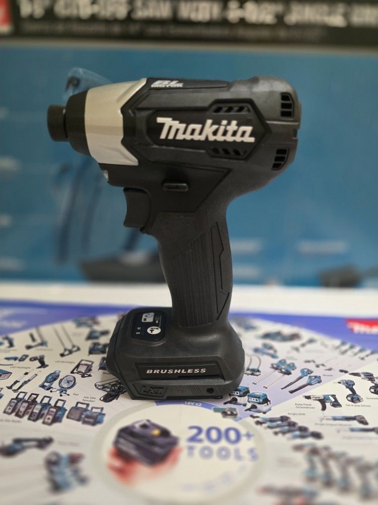 Makita BL Motor Cordless Impact Driver XDT15 (Tool-Only)
Take it out of the kit. Retail. 
