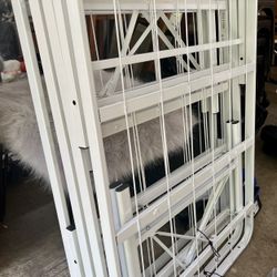 White Metal Full Size Bed Frame
