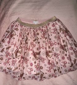 Cute pink girls skirt