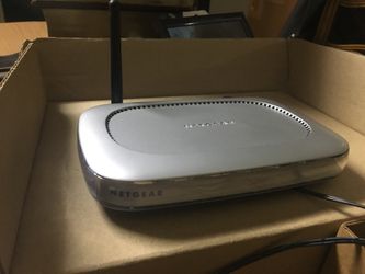 Netgear wifi router, tested, works! wireless + 4 port ethernet