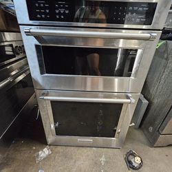 27" KITCHENAID MICROWAVE OVEN COMBO STAINLESS STEEL 