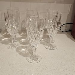 Set Of Water Wine Globets By Waterford CRYSTAL