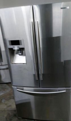 Stainless Samsung French Door Refrigerator IceMaker