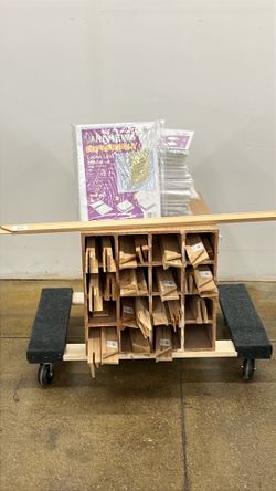 Stretcher bars and Binders -all in picture