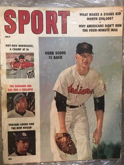 Vintage Sport Magazine July, 1958