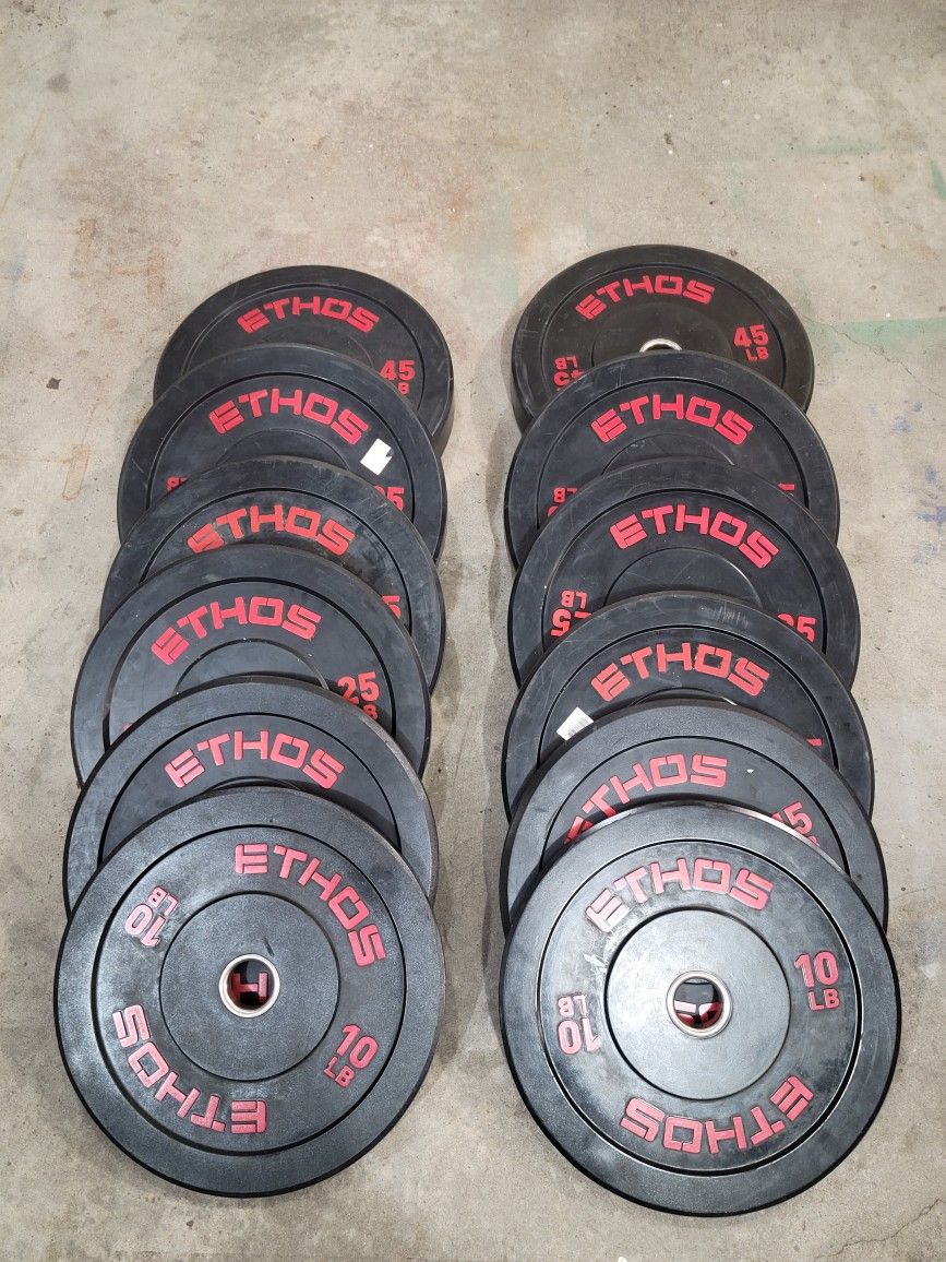 Rubber Coated Weight Plates