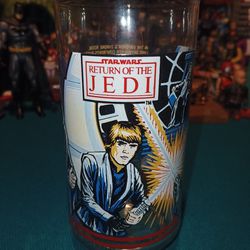 Burger King Collectable Glass Star Wars Return Of The Jedi ( Vintage 1983)