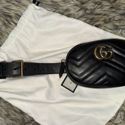 Gucci GG Marmont matelassé belt bag 