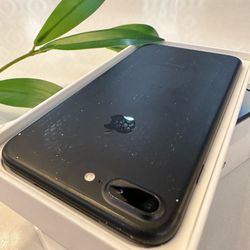 JET BLACK IPHONE 7 PLUS 32GB UNLOCKED FIRM