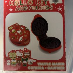 New Hello Kitty Waffle Maker! Great Gift! 