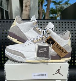 Jordan 3 A Ma Maniere Sz 10 Mens Nigel Brick Travis Union