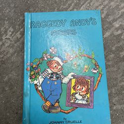 Raggedy Andy Stories INSCRIBED by Johnny Gruelle BCE 1948 Hardcover Illustrated
