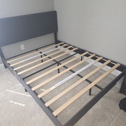 Queen Size Bed Frame With Headboard 