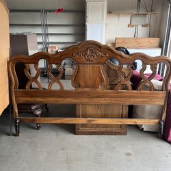 King Headboard And Mirror