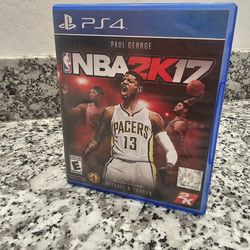NBA 2K17 for the PlayStation 4 console