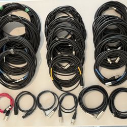 XLR & 1/4 Cables