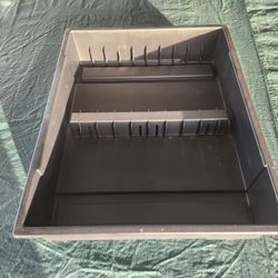 STORAGE  CONTAINER  FOR  VHS  CASSETTES  ( 20 CASSETTES  )