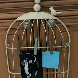 Cute Note/card Holder Birdcage 