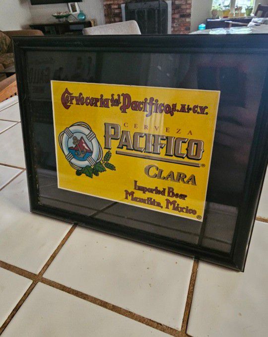 Vintage Pacifico Sign