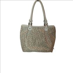 Calvin Klein Saffiano Leather Shoulder Bag