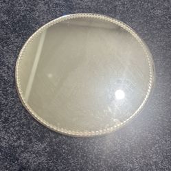 Antique Silver Trim Mirror 