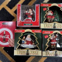 Vintage Coca Cola Christmas Lot