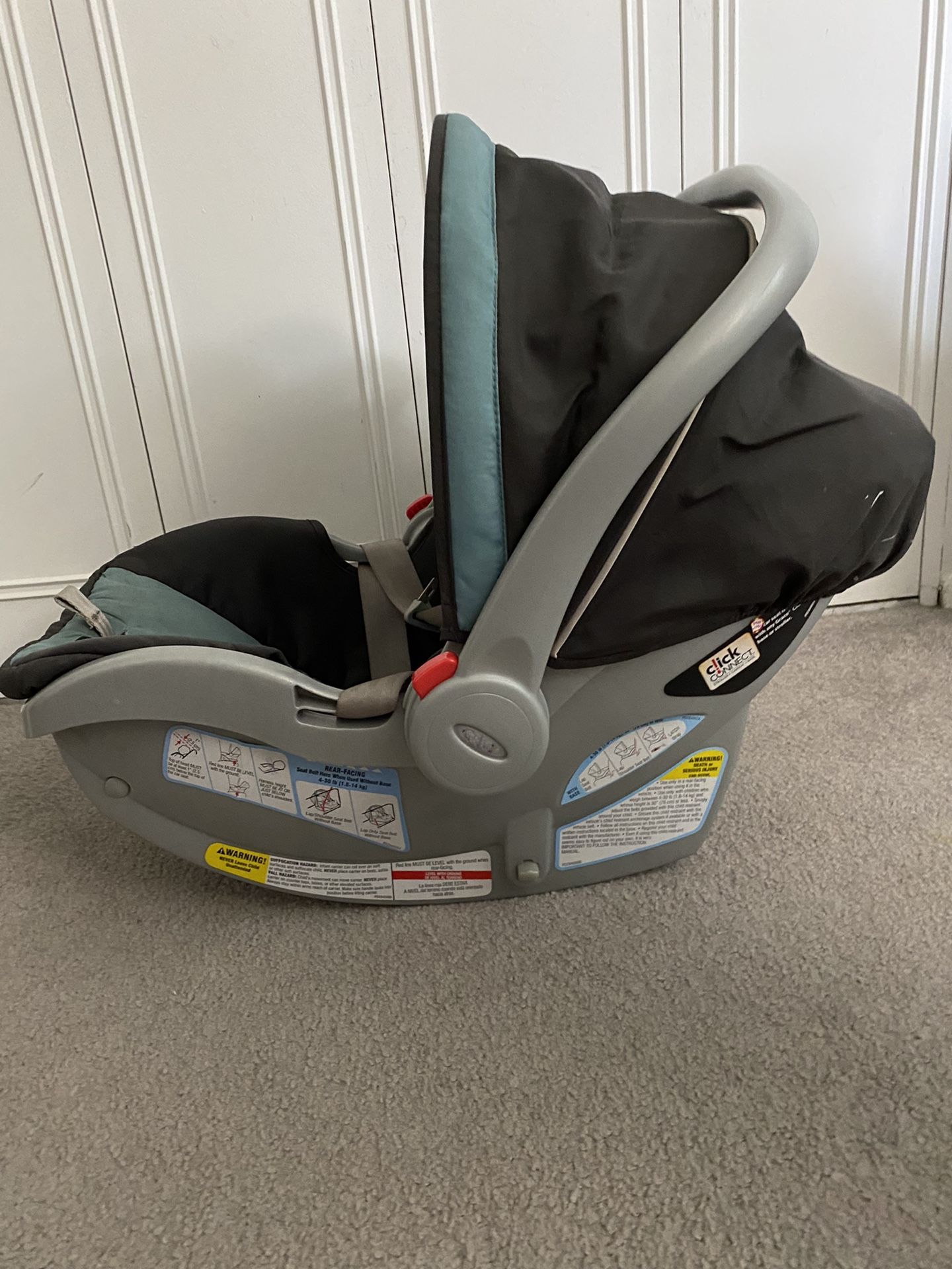New Born Car Seat With Base
