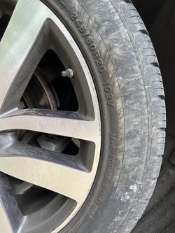 2 Used Tires Off Honda Hilot 2016