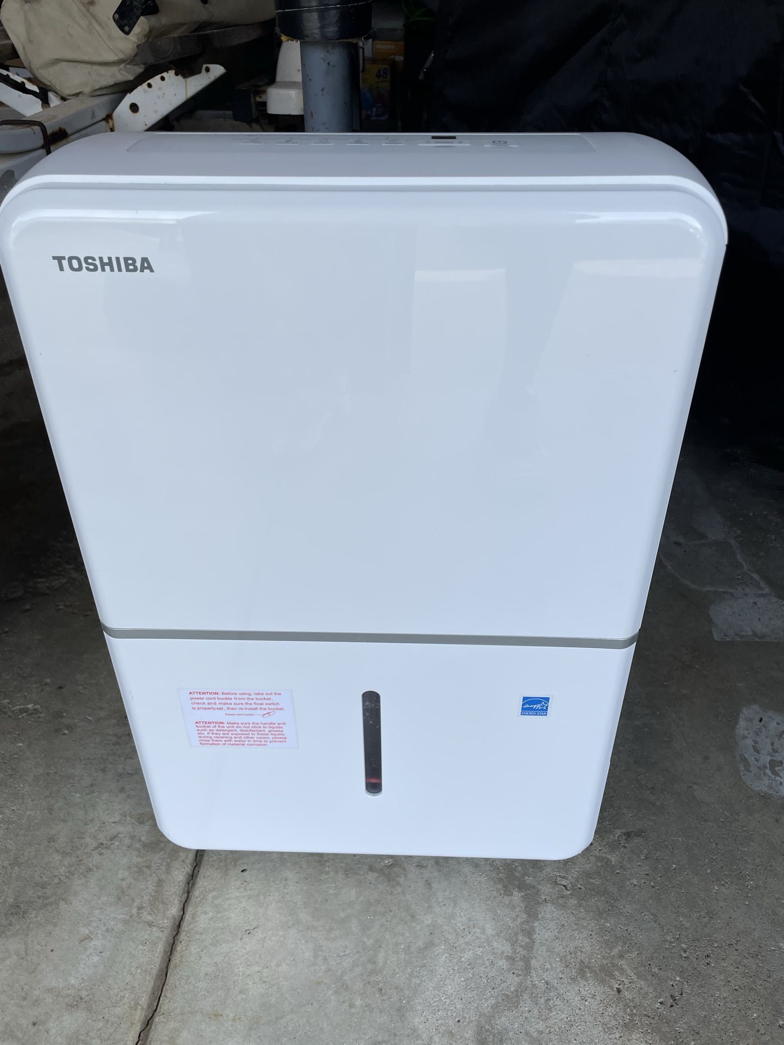 Toshiba 50 pint dehumidifier
