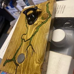Epoxy Wood Bottle Opener