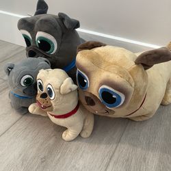 USED Bingo And Rolly Stuffed Animals - $10