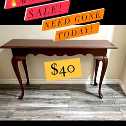 Console Table Need Gone ASAP 