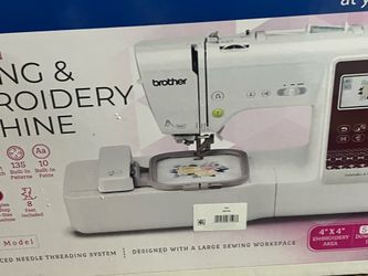 Brother embroidery and sewing machine